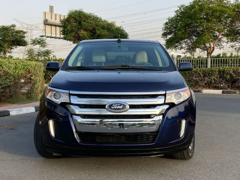 2011 Ford Edge SEL 6 Cylinder Petrol Engine Blue White SUV GCC Specs