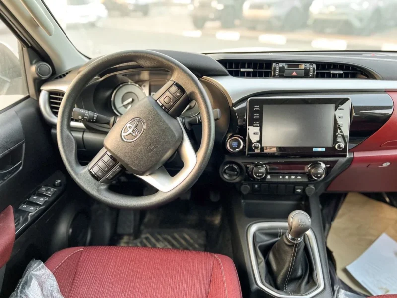 2026 Toyota Hilux 4x4 2.7L DC MT 6 Cylinders Petrol Engine White Red Truck