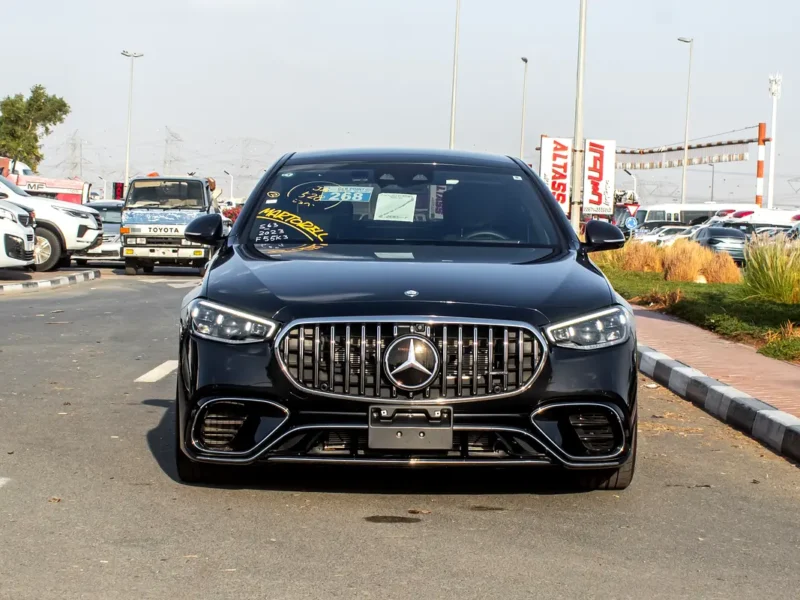2024 Mercedes-Benz S-Class S 63 AMG 8 Cylinder Petrol Engine Grey Black Sedan