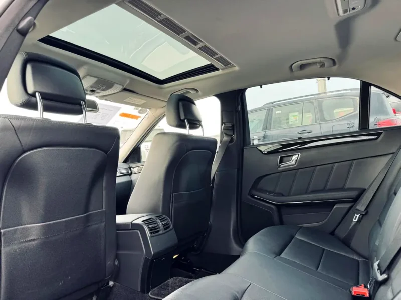 2011 Mercedes-Benz E-Class E 350 6 Cylinders Petrol Engine White Black Sedan