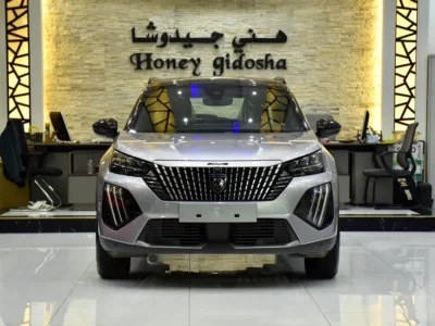 2024 Peugeot 2008 GT Line 4 Cylinders Petrol Engine Silver Beige Crossover GCC Specs