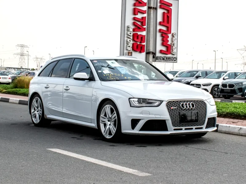 2014 Audi S4/RS4 Other 8 Cylinders Petrol Engine White Orange Wagon