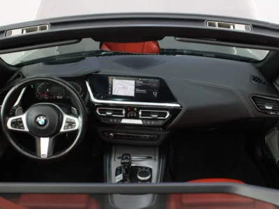 2022 BMW Z4 Sdrive 30i 2.0-liter turbocharged V4 Black Red Convertible GCC