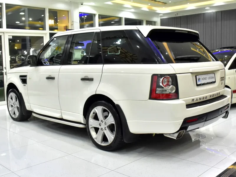 2010 Land Rover Range Rover Sport Supercharged 8 Cylinder White Brown SUV