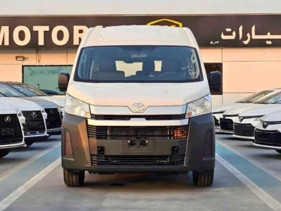 2026 Toyota Hiace HIGHROOF 3.5L 6 Cylinders PETROL AT White Grey Van