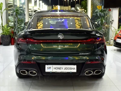 2026 MG MG 7 Deluxe 4 Cylinders Petrol Engine Green Black Sedan GCC