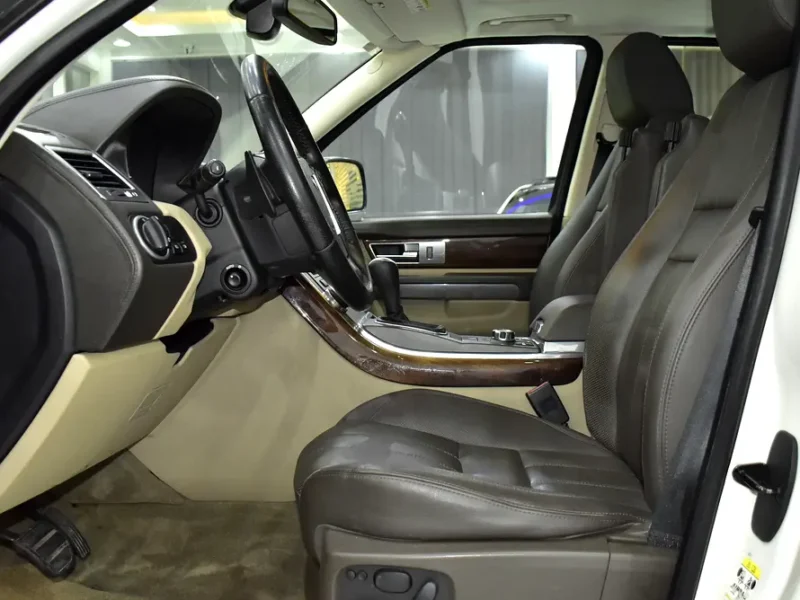 2010 Land Rover Range Rover Sport Supercharged 8 Cylinder White Brown SUV