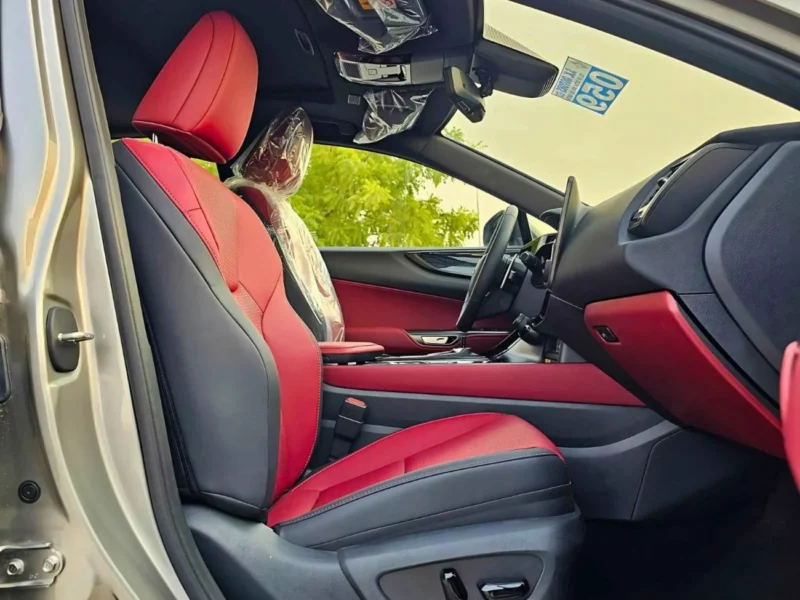 2025 Lexus NX350 ELITE TURBOCHARGED 2.4L 4 Cylinders Engine Grey Red SUV