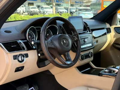 2016 Mercedes-Benz GLE-Class GLE 400 6 Cylinder Petrol Engine Grey Beige SUV