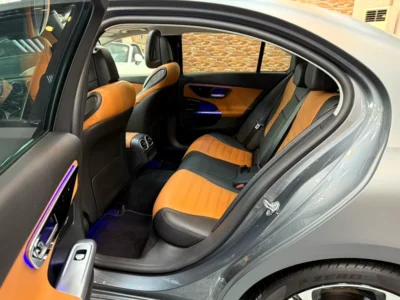 2022 Mercedes-Benz C-Class C300 4 Cylinder Petrol Engine Grey Tan Sedan