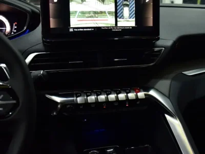 2024 Peugeot 5008 GT Line 4 Cylinder Petrol Engine White Red SUV GCC