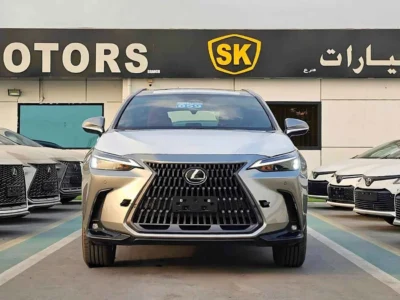 2025 Lexus NX350 ELITE TURBOCHARGED 2.4L 4 Cylinders Engine Grey Red SUV