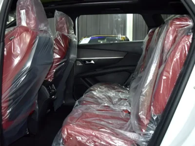 2024 Peugeot 5008 GT Line 4 Cylinder Petrol Engine White Red SUV GCC