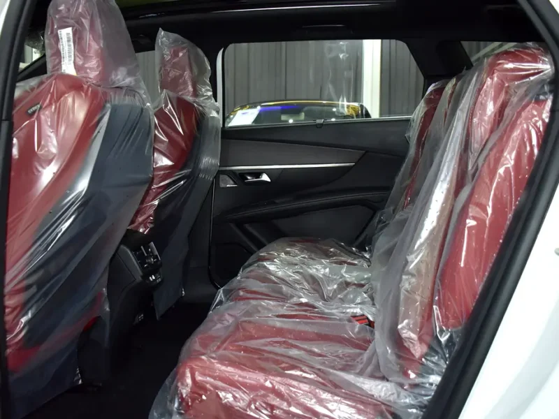 2024 Peugeot 5008 GT Line 4 Cylinder Petrol Engine White Red SUV GCC