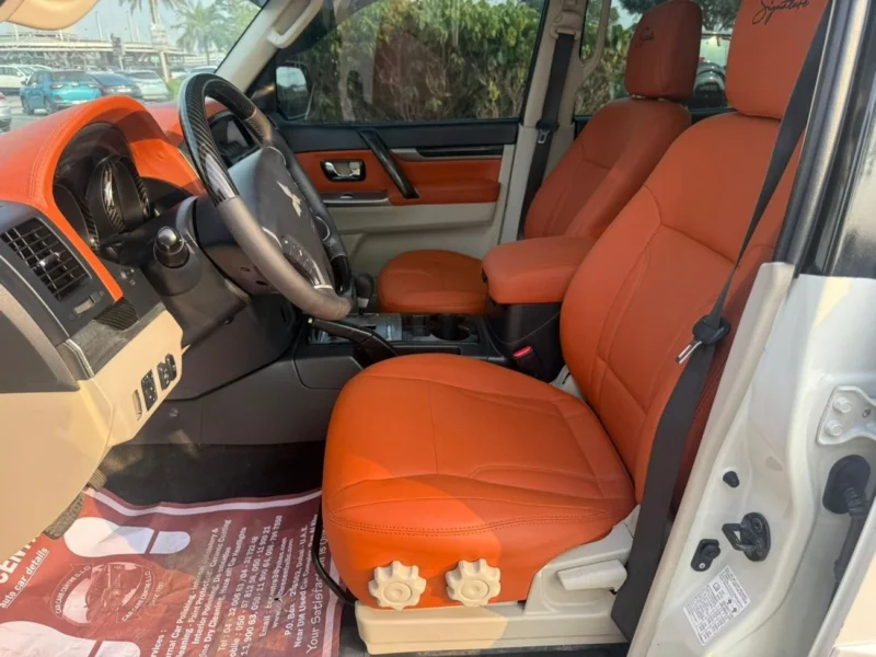 2022 Mitsubishi Pajero SIGNATURE EDITION 3.5 L 6 Cylinder White Orange SUV