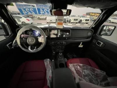 2024 Jeep Wrangler Rubicon 6.4L V8 Engine Black Red SUV GCC Specs