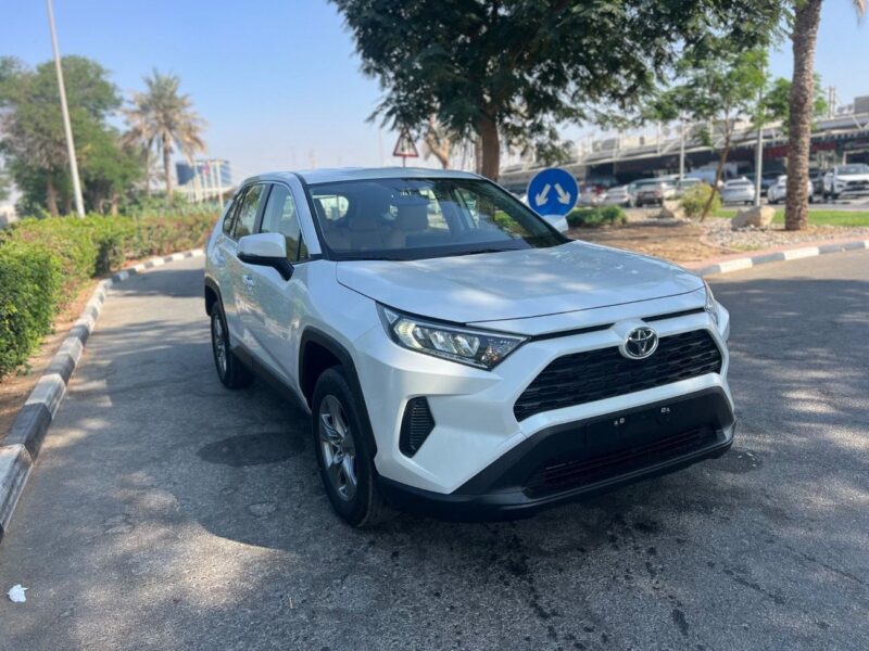 2025 Toyota RAV4 4WD EXR 2.5 Liter 4 Cylinder Petrol Engine White Beige SUV GCC