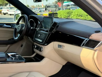 2016 Mercedes-Benz GLE-Class GLE 400 6 Cylinder Petrol Engine Grey Beige SUV