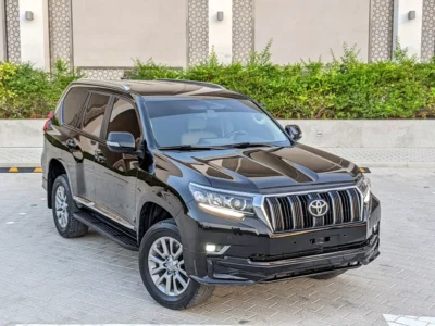 2020 Toyota Prado TXL 6 Cylinder Petrol Engine Black Beige SUV GCC