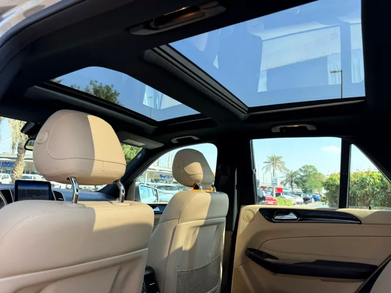 2016 Mercedes-Benz GLE-Class GLE 400 6 Cylinder Petrol Engine Grey Beige SUV