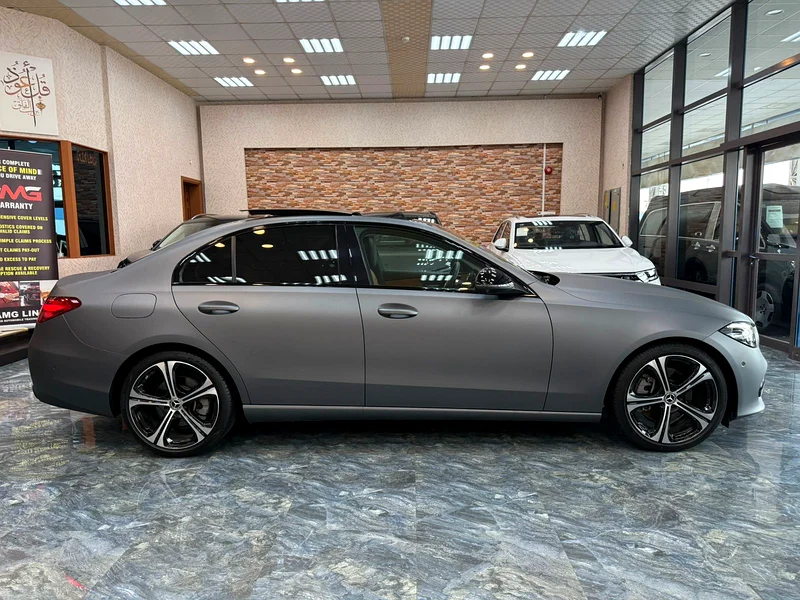 2022 Mercedes-Benz C-Class C300 4 Cylinder Petrol Engine Grey Tan Sedan