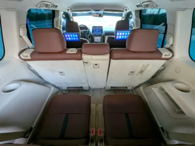 2021 Toyota Prado TXL 4 Cylinders Petrol Engine Black Brown SUV GCC