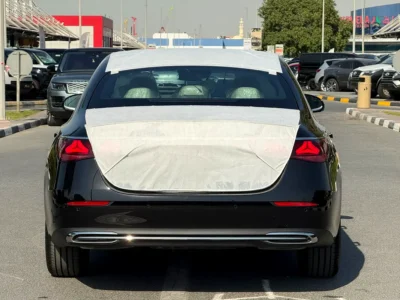 2026 Mercedes-Benz E-Class E 200 4 Cylinder Petrol Engine Black Beige Sedan