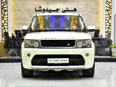 2010 Land Rover Range Rover Sport Supercharged 8 Cylinder White Brown SUV