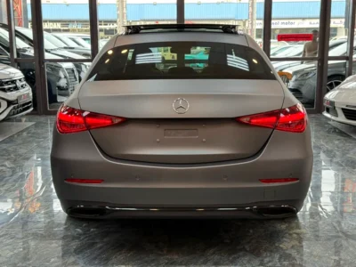 2022 Mercedes-Benz C-Class C300 4 Cylinder Petrol Engine Grey Tan Sedan