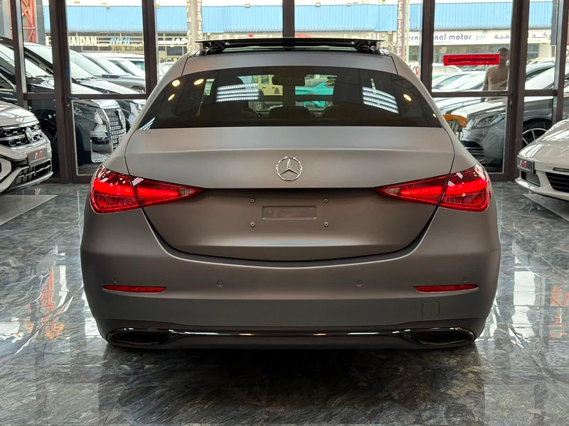 2022 Mercedes-Benz C-Class C300 4 Cylinder Petrol Engine Grey Tan Sedan