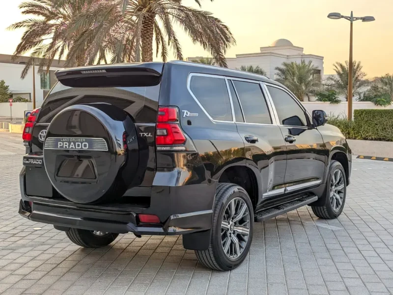 2016 Toyota Prado TXL 4 Cylinders Petrol Engine Black Beige SUV GCC