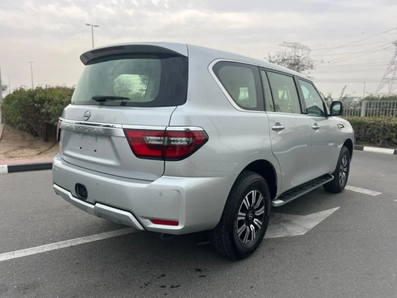2024 Nissan Patrol XE 4.0 Liter 6 Cylinder Petrol Engine Silver Beige SUV GCC