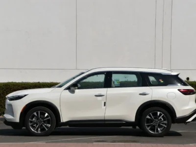 2024 Infiniti QX60 Sensory 3.5 Liter 6 Cylinder Petrol Engine White Beige SUV