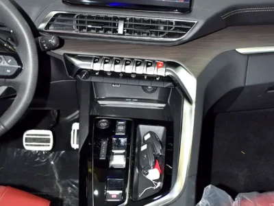 2024 Peugeot 5008 GT Line 4 Cylinder Petrol Engine White Red SUV GCC