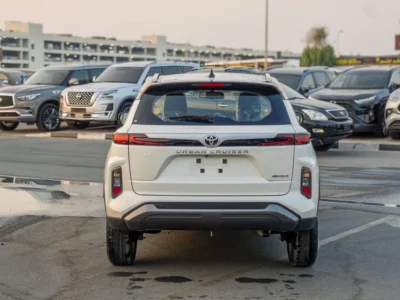 2025 TOYOTA URBAN CRUSIER 1.5 Liter 4 Cylinder Engine White Burgundy Sedan