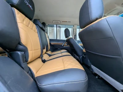 2015 Mitsubishi Pajero GLS 6 Cylinders Petrol Engine White Brown SUV GCC