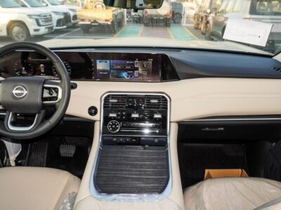 2025 Nissan Patrol SE V6 Cylinder Petrol Engine Black Beige SUV GCC Specs