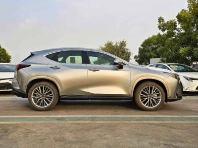 2025 Lexus NX350 ELITE TURBOCHARGED 2.4L 4 Cylinders Engine Grey Red SUV