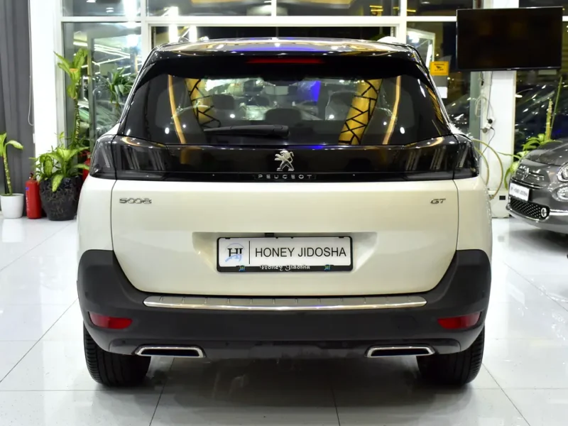 2024 Peugeot 5008 GT Line 4 Cylinder Petrol Engine White Red SUV GCC