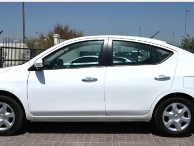 2026 Nissan Sunny 4 Cylinder Petrol Engine White Beige Sedan GCC Specs