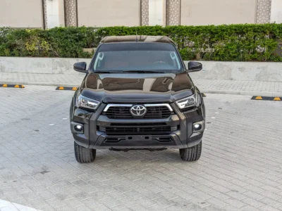 2017 TOYOTA HILUX FACELIFTED 2025 ADVENTURE GCC V4 2.7L Black Red Pick UP
