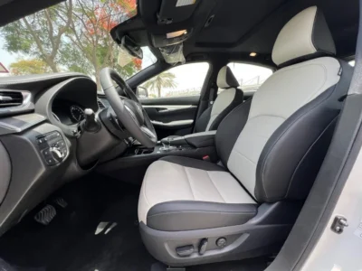 2024 Infiniti QX55 2.0 Liter 4 Cylinder Petrol Engine White Beige SUV GCC