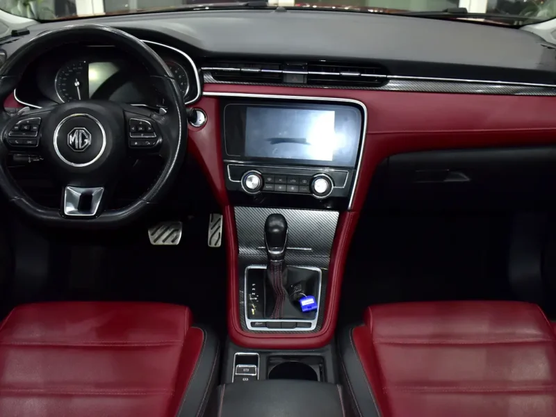 2022 MG MG6 Trophy 4 Cylinder Petrol Engine Red Sedan GCC Specs