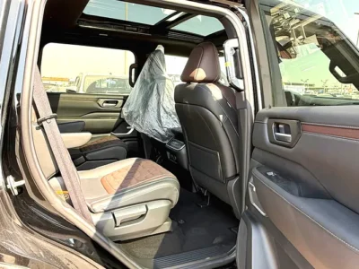 2025 Nissan Armada Platinum 6 Cylinder Petrol Engine Black Brown SUV