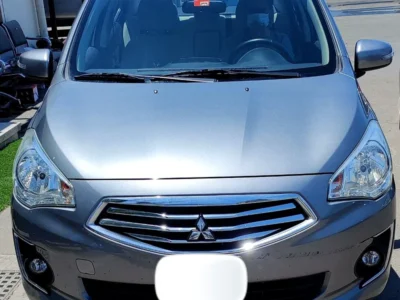 2019 Mitsubishi Attrage Other 5 Cylinder Petrol Engine Silver Grey Sedan GCC