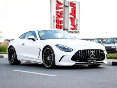 2024 Mercedes-Benz AMG GT 8 Cylinder Petrol Engine White Black Coupe