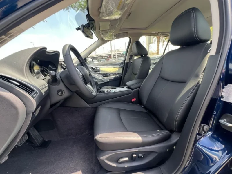 2024 Infiniti Q50 Luxe 3.0 Liters 6 Cylinder Petrol Engine Blue Grey Sedan GCC