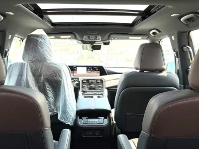 2025 Nissan Armada Platinum 6 Cylinder Petrol Engine Black Brown SUV