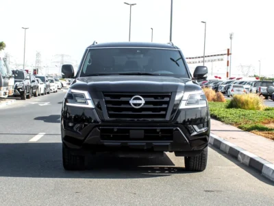 2024 Nissan Armada Platinum 8 Cylinder Petrol Engine Black Brown SUV