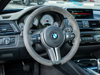 2018 BMW M4 Coupe 6 Cylinder Petrol Engine Blue Black Coupe